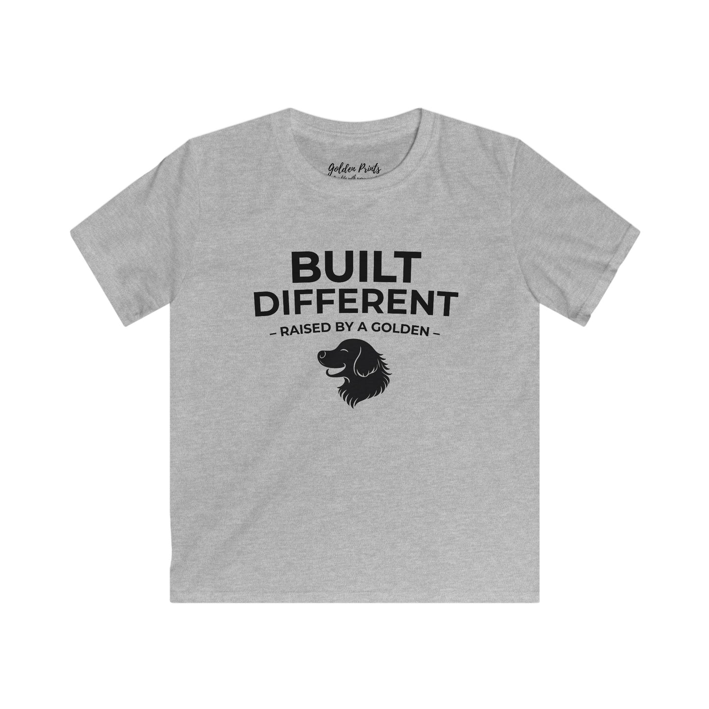 Built Different. Raised by a Golden | Youth Sweatshirt