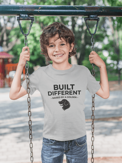 Built Different. Raised by a Golden | Youth Sweatshirt