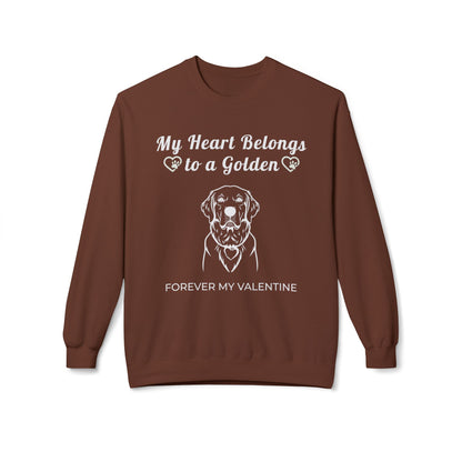 My Heart Belongs to a Golden | Crewneck