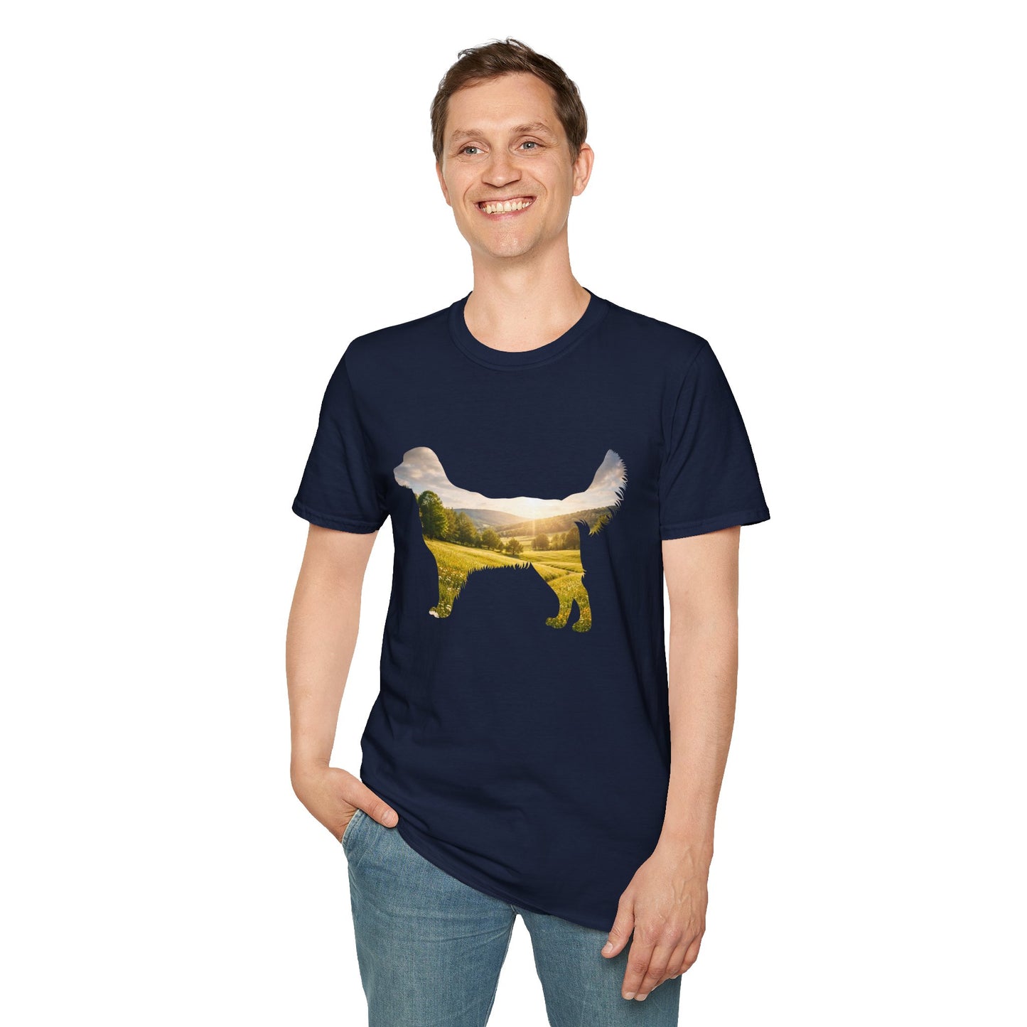Sunrise Meadow Silhouette | T-Shirt