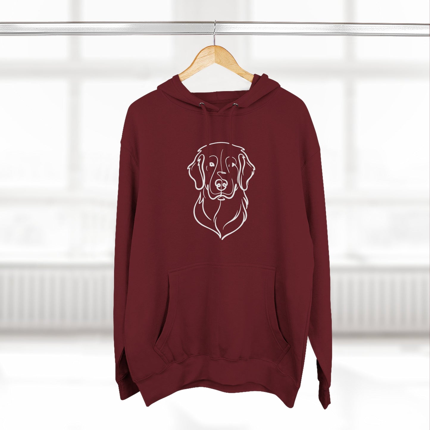 Line Art Three-Panel | Hoodie