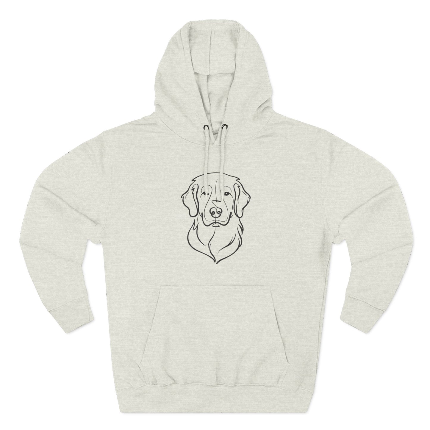 Line Art Three-Panel | Hoodie