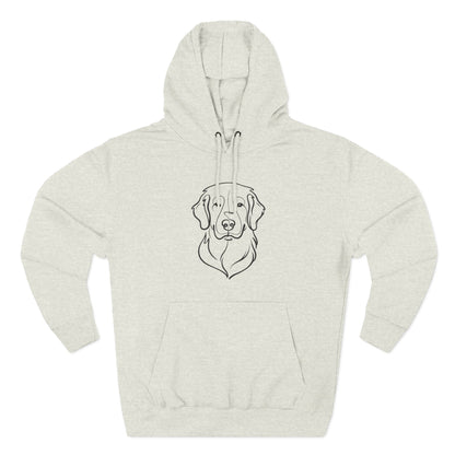 Line Art Three-Panel | Hoodie