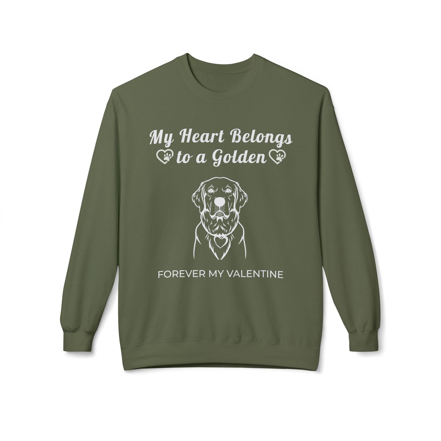 My Heart Belongs to a Golden | Crewneck