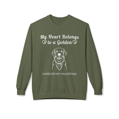 My Heart Belongs to a Golden | Crewneck