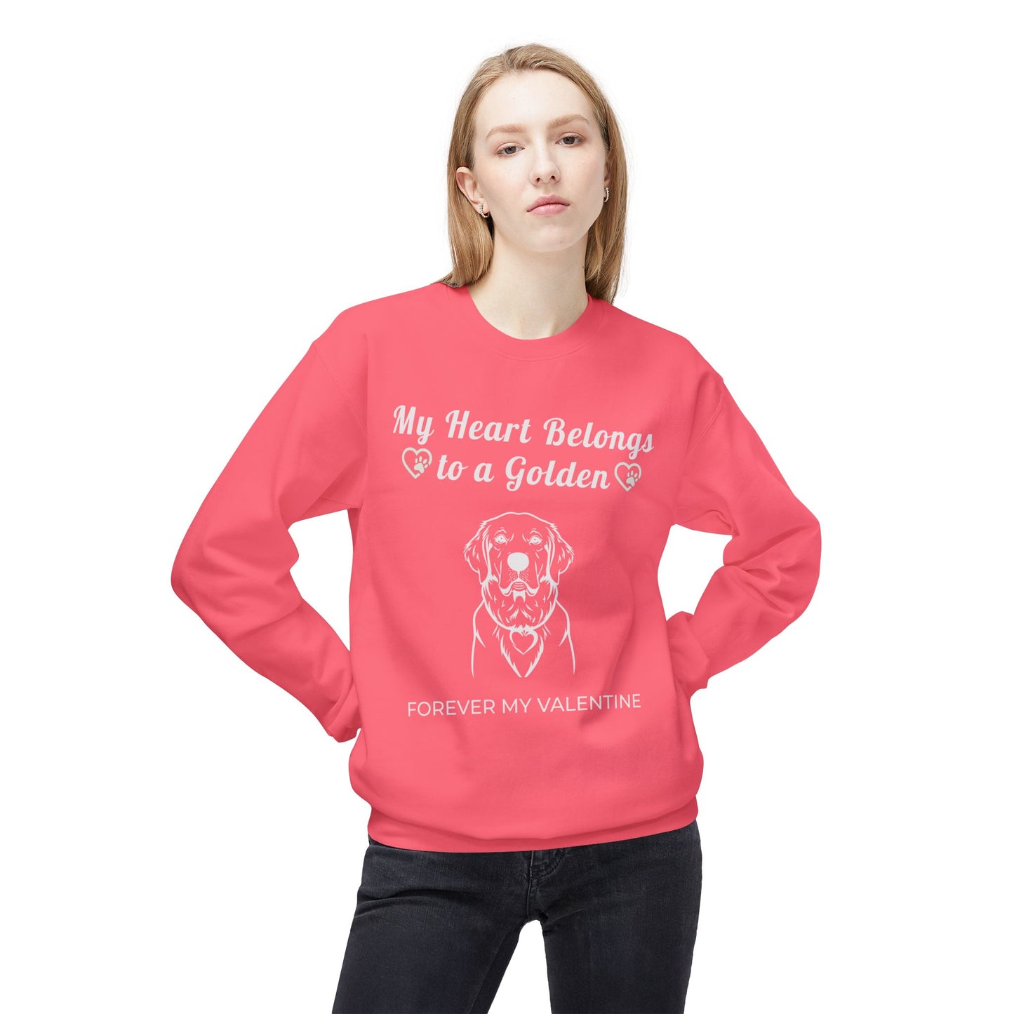 My Heart Belongs to a Golden | Crewneck