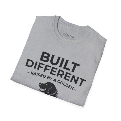Built Different. Raised by a Golden | T-Shirt