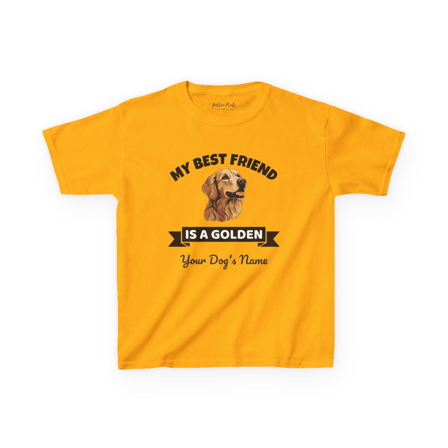 My Best Friend Is a Golden | Kids Tee