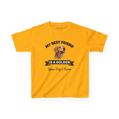 My Best Friend Is a Golden | Kids Tee