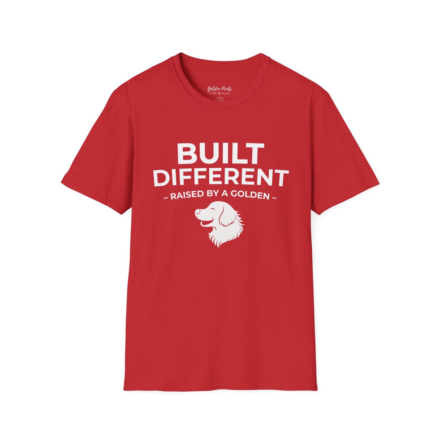 Built Different. Raised by a Golden | T-Shirt