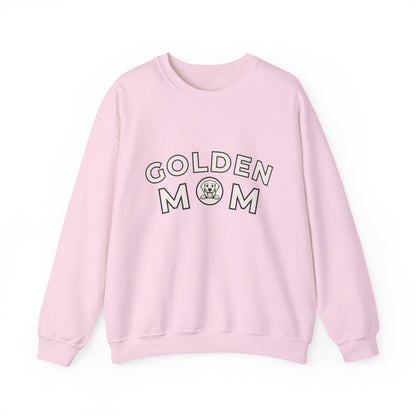 Golden Mom Crewneck Sweatshirt | Cozy Dog Lover Pullover