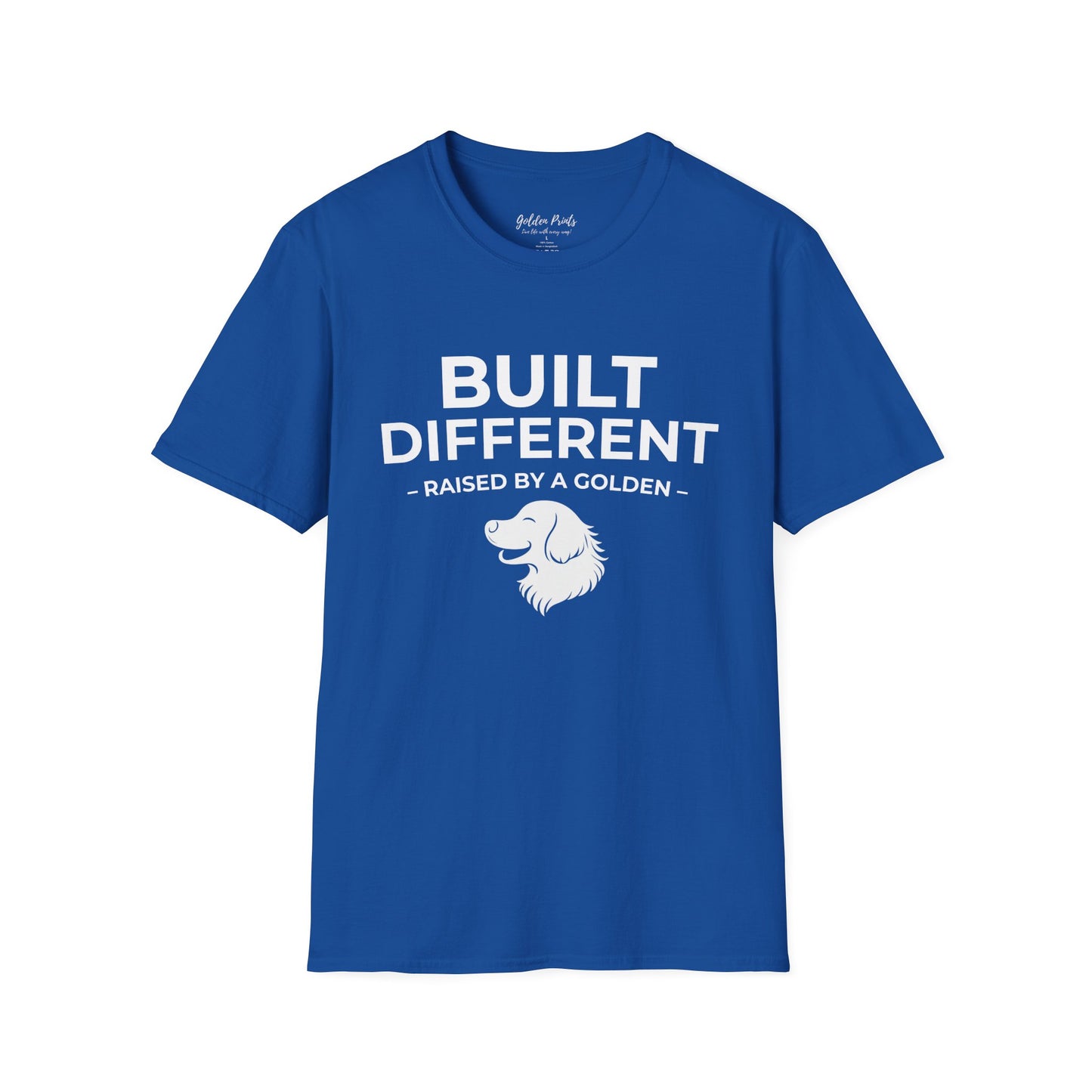 Built Different. Raised by a Golden | T-Shirt