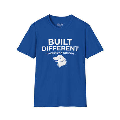 Built Different. Raised by a Golden | T-Shirt