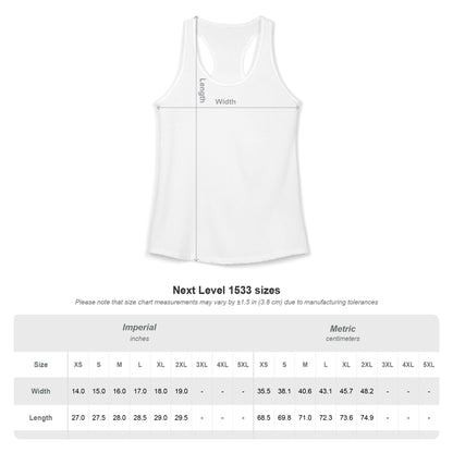 Golden Hair Don’t Care | Women’s Ideal Racerback Tank Top