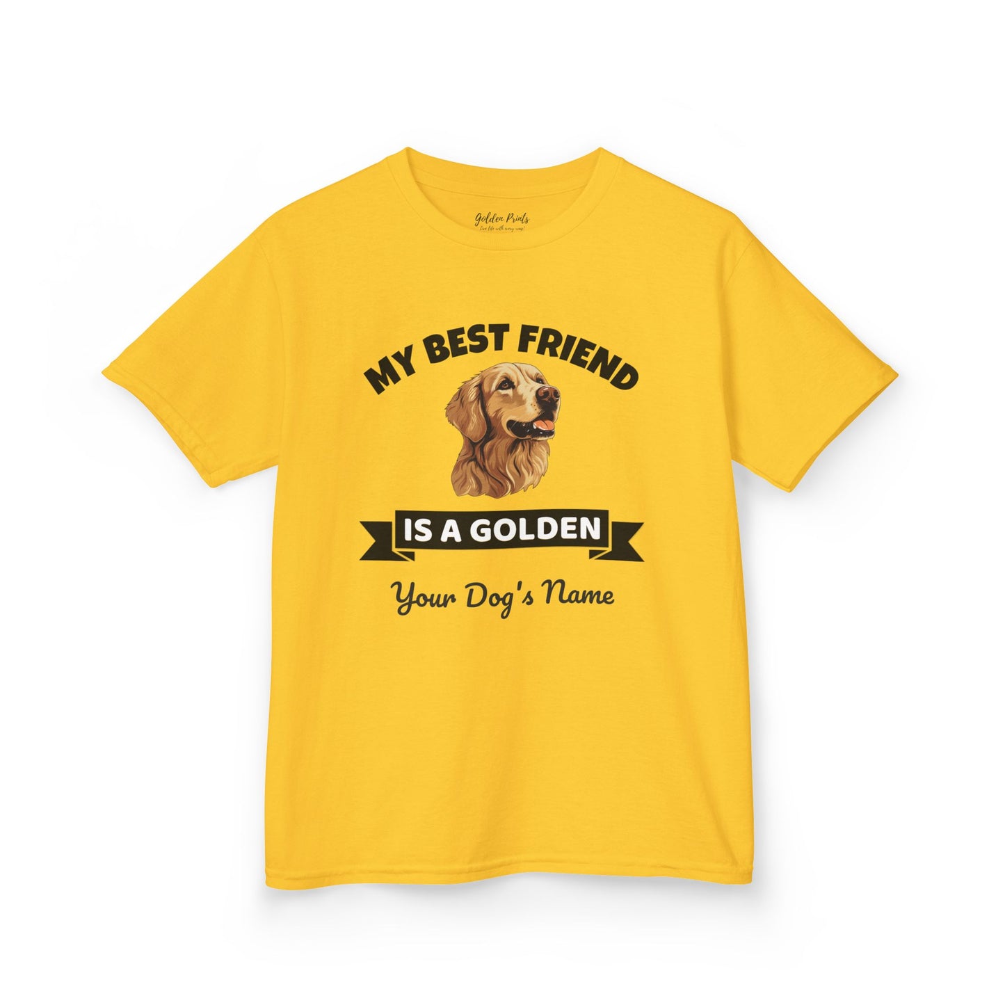 My Best Friend Is a Golden | Kids Tee