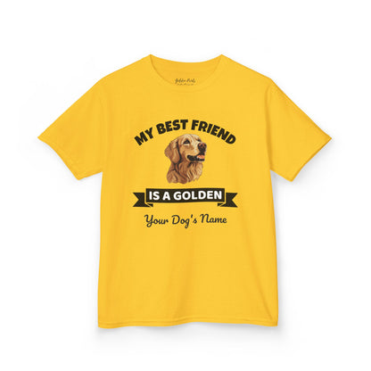 My Best Friend Is a Golden | Kids Tee