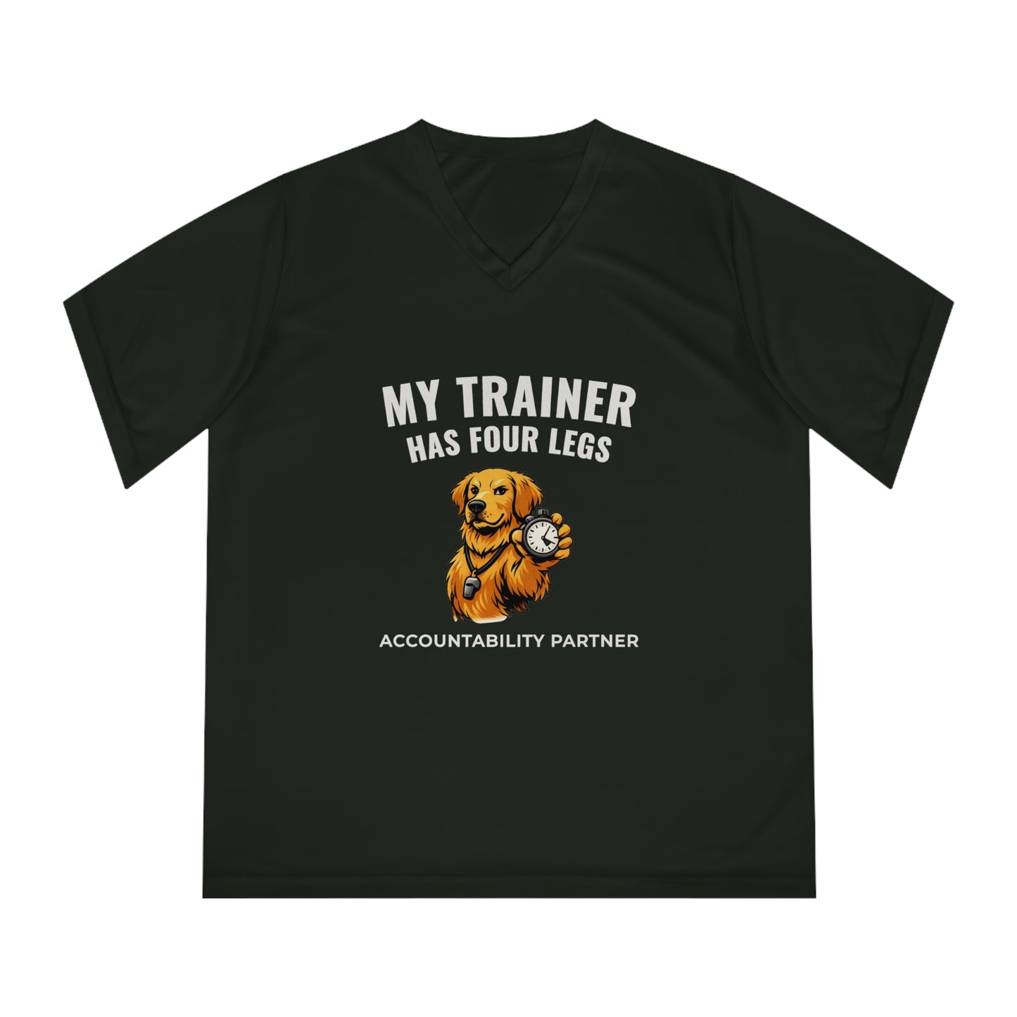 My Trainer Has Four Legs | V-Neck Tee