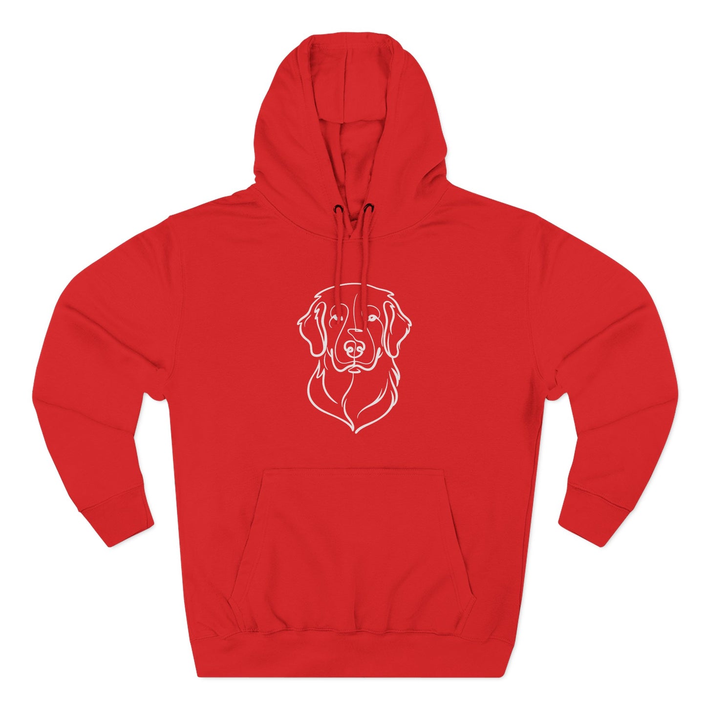 Line Art Three-Panel | Hoodie