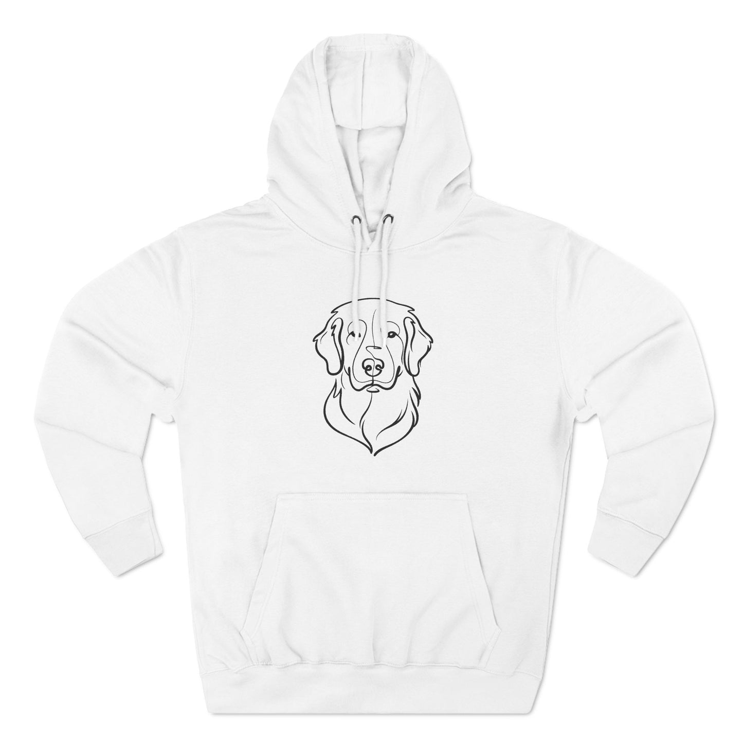Line Art Three-Panel | Hoodie