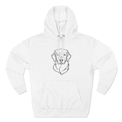 Line Art Three-Panel | Hoodie