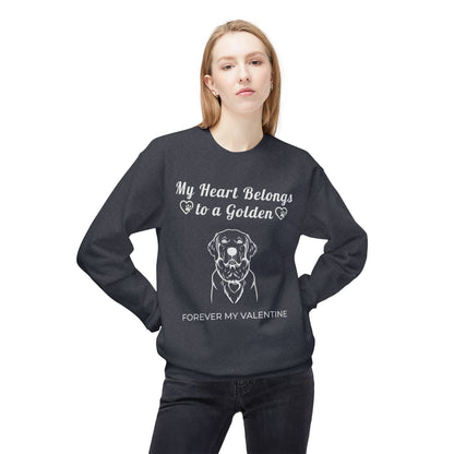 My Heart Belongs to a Golden | Crewneck