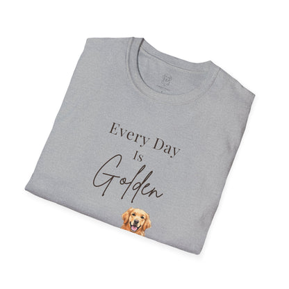 Golden Retriever T-Shirt | “Every Day Is Golden” Dog Lover Graphic Tee
