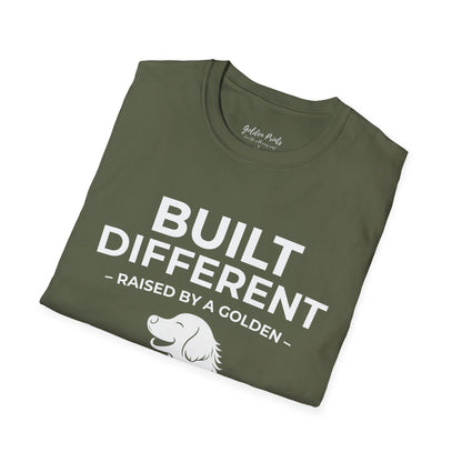 Built Different. Raised by a Golden | T-Shirt