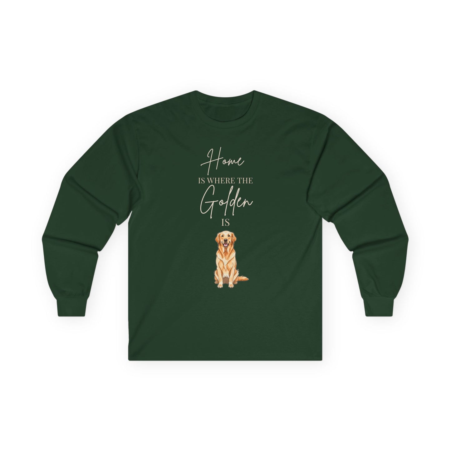Home Is Where My Golden Is | Long Sleeve