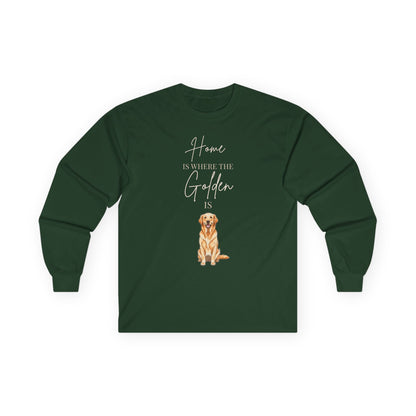 Home Is Where My Golden Is | Long Sleeve