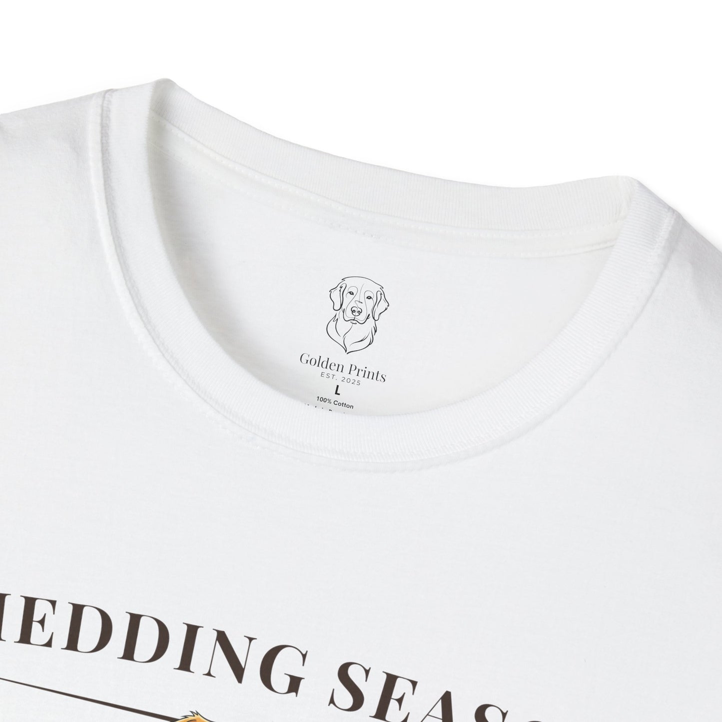 Golden Retriever Shedding Season Calendar Shirt | Funny Dog Hair T-Shirt for Pet Parents