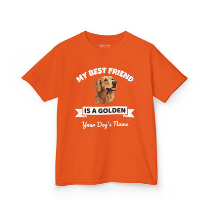 My Best Friend Is a Golden | Kids Tee