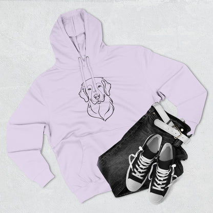 Line Art Three-Panel | Hoodie