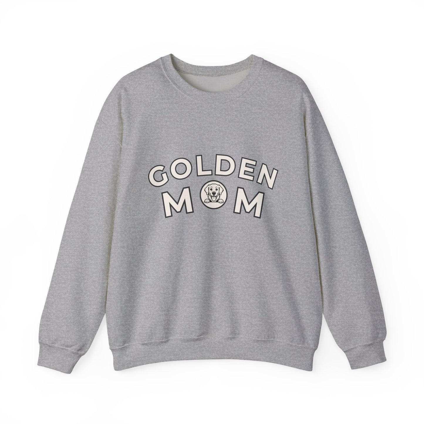 Golden Mom Crewneck Sweatshirt | Cozy Dog Lover Pullover
