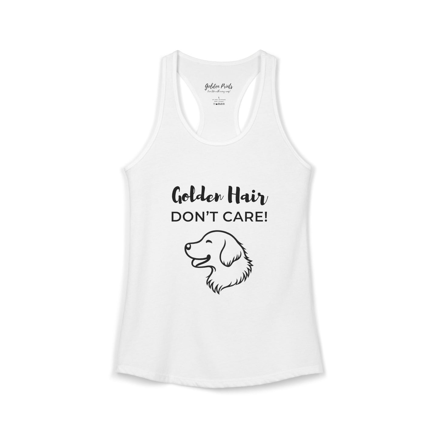 Golden Hair Don’t Care | Women’s Ideal Racerback Tank Top