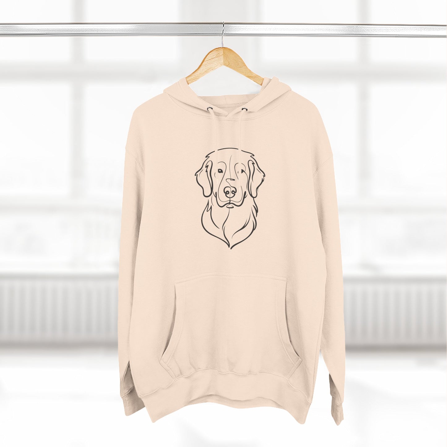 Line Art Three-Panel | Hoodie