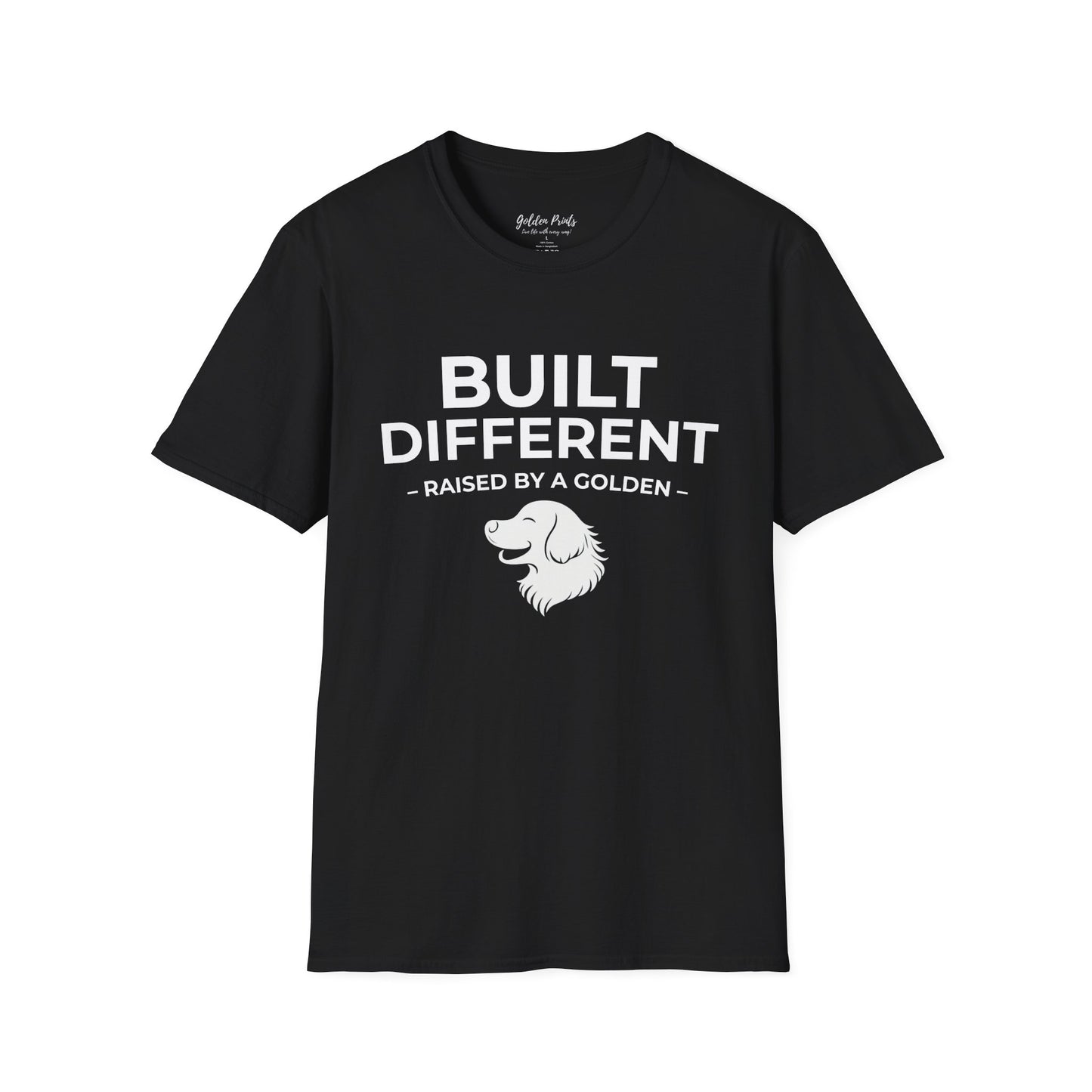 Built Different. Raised by a Golden | T-Shirt