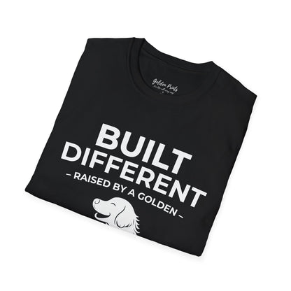 Built Different. Raised by a Golden | T-Shirt