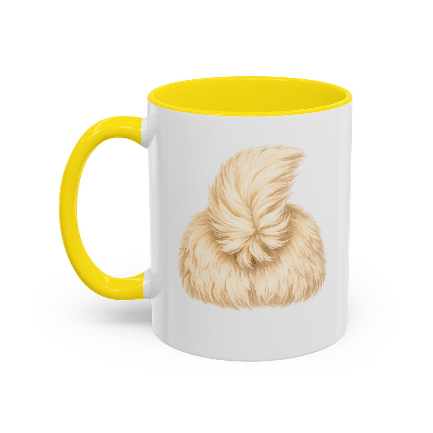 Personalized English Cream Golden Retriever Coffee Mug with Custom Dog Name (11oz & 15oz)