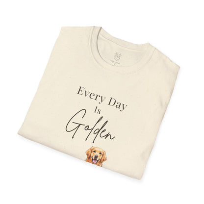 Golden Retriever T-Shirt | “Every Day Is Golden” Dog Lover Graphic Tee