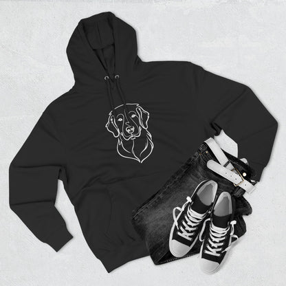 Line Art Three-Panel | Hoodie
