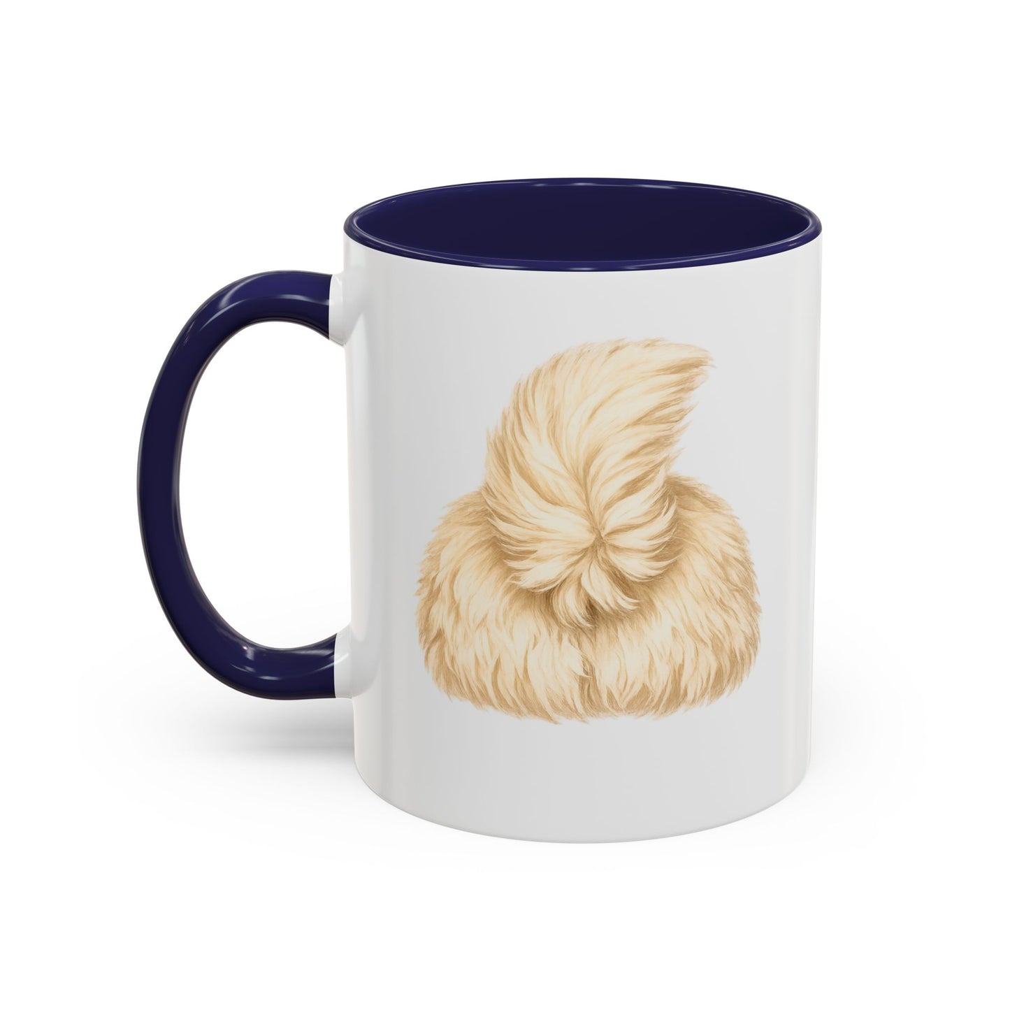 Personalized English Cream Golden Retriever Coffee Mug with Custom Dog Name (11oz & 15oz)