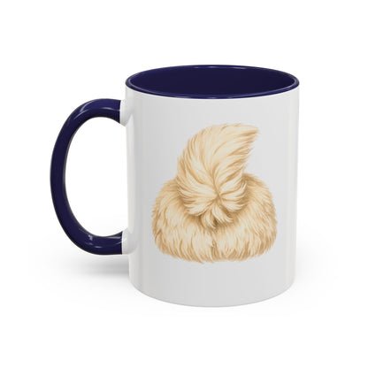 Personalized English Cream Golden Retriever Coffee Mug with Custom Dog Name (11oz & 15oz)