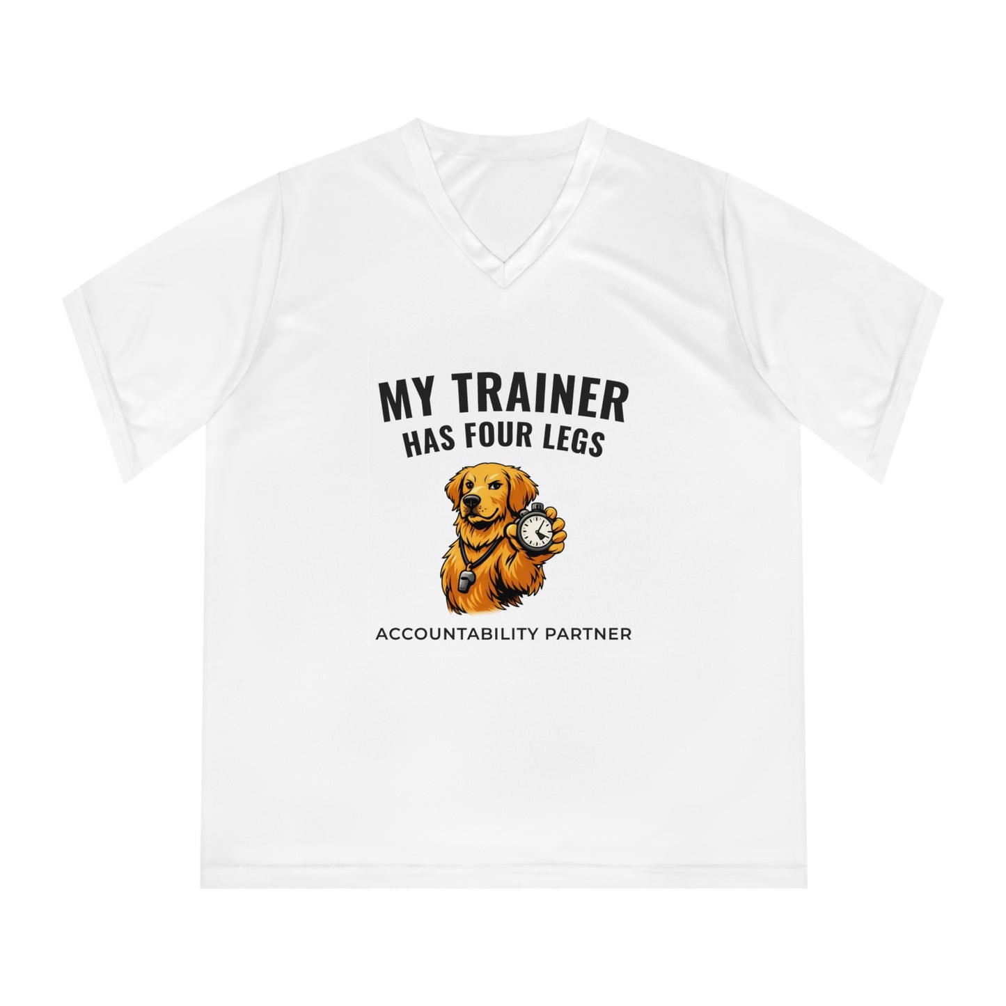 My Trainer Has Four Legs | V-Neck Tee