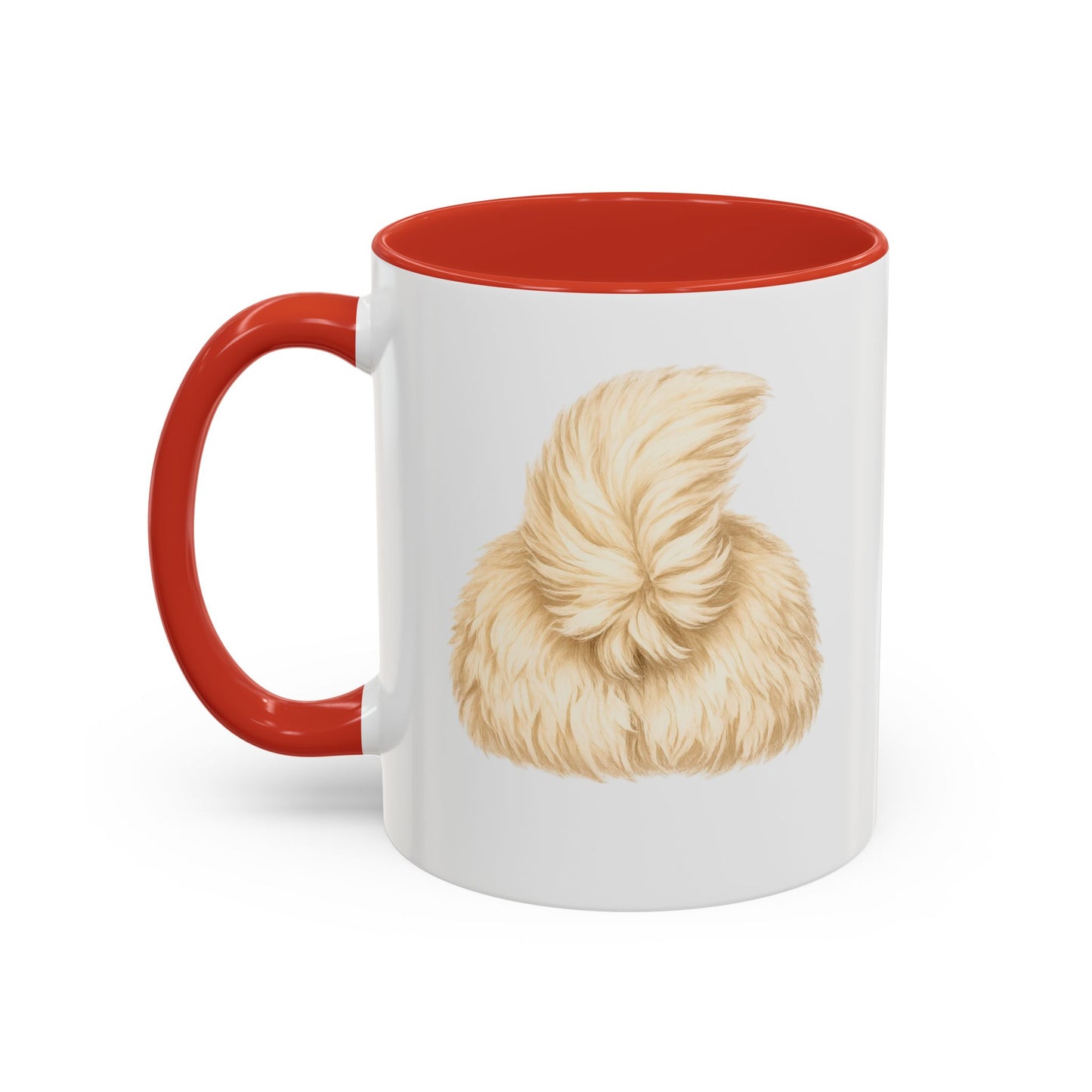 Personalized English Cream Golden Retriever Coffee Mug with Custom Dog Name (11oz & 15oz)