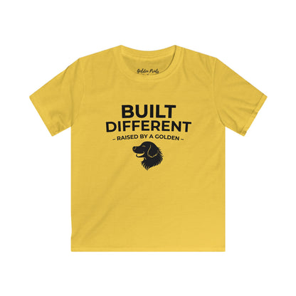 Built Different. Raised by a Golden | Youth Sweatshirt