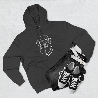 Line Art Three-Panel | Hoodie