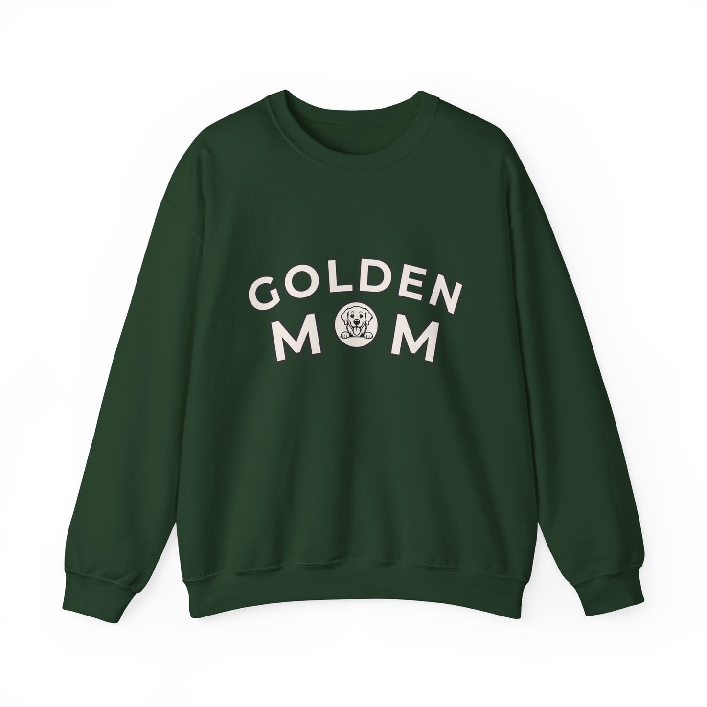 Golden Mom Crewneck Sweatshirt | Cozy Dog Lover Pullover