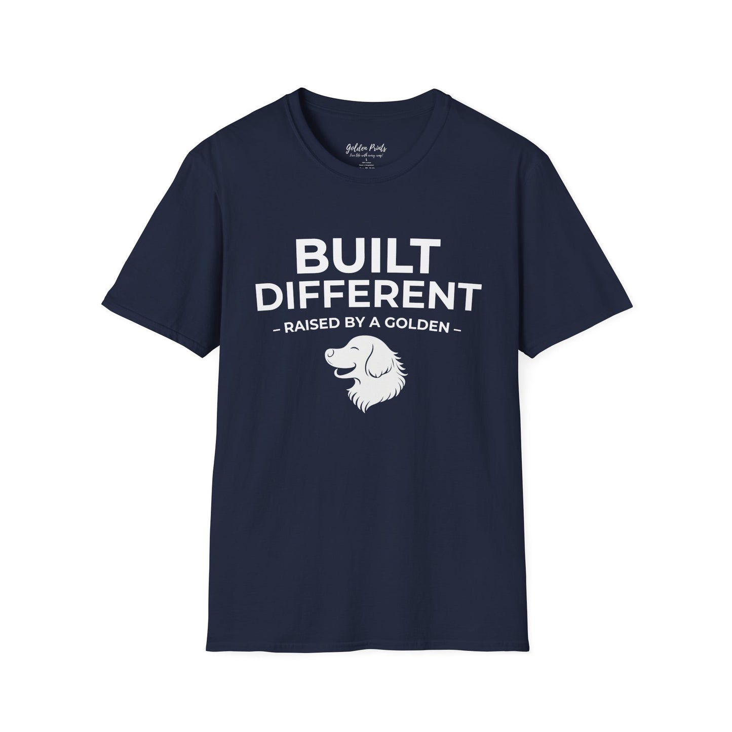 Built Different. Raised by a Golden | T-Shirt