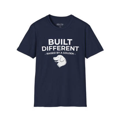 Built Different. Raised by a Golden | T-Shirt
