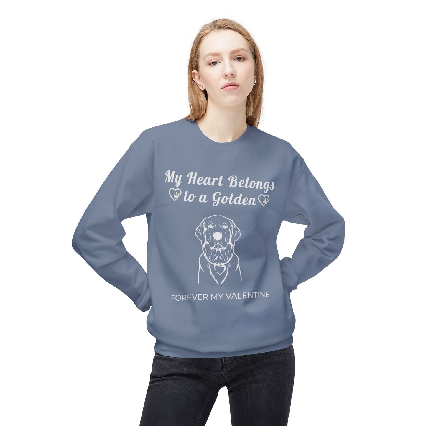 My Heart Belongs to a Golden | Crewneck